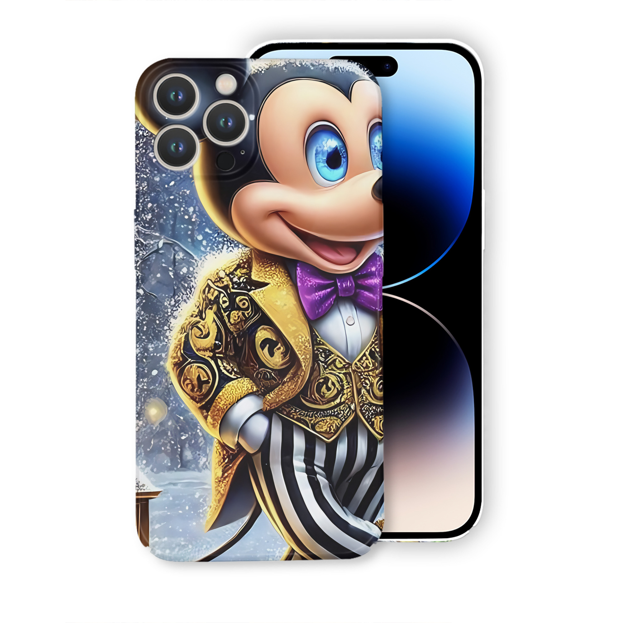 （画像用） ミッキーマウス Mickey Mouse 【iPhone 14シリーズ対応】ハードケース